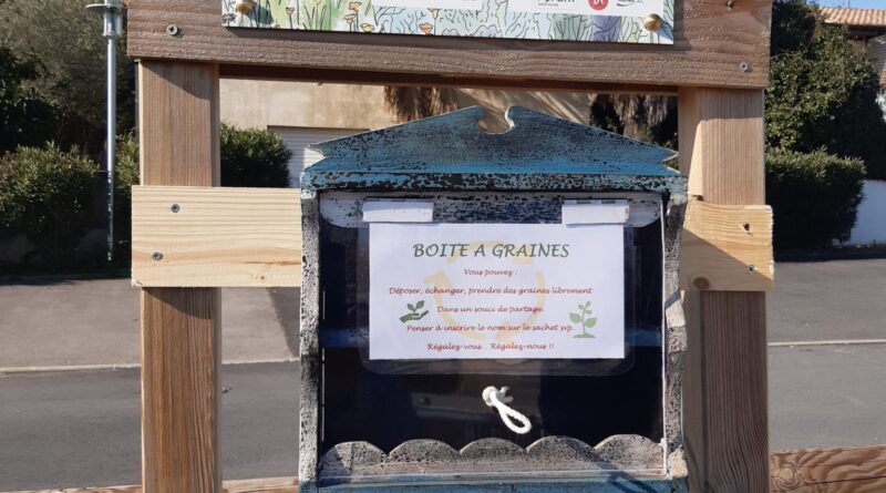 Une boîte à graines au bosquet fruitier – Forum Saint Aunès