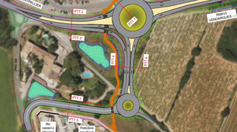 Projet d’aménagement du carrefour de la RM613 – RD 24è2 (entre saint-aunès et vendargues) : donnez votre avis !